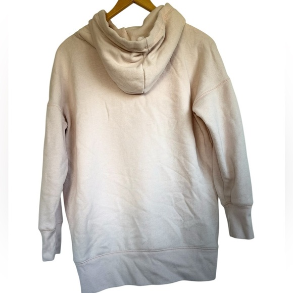 Aerie Ribbon Baby Pink Oversized Side Zip Hoodie - Picture 6 of 15